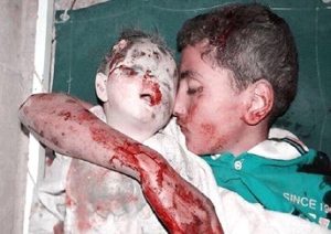 Israel bombardea Gaza, otra vez. - Página 3 Nic3b1os-palestinos-asesinados-por-sionistas